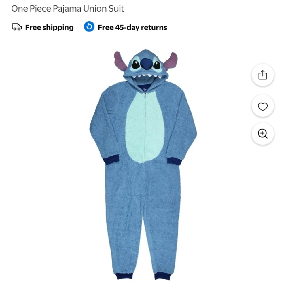 Lilo and Stitch Women's Blue ONSIE/Halloween Costume.